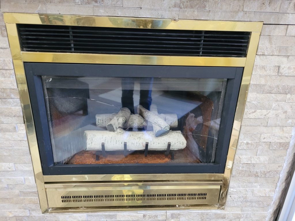 Fireplace installation